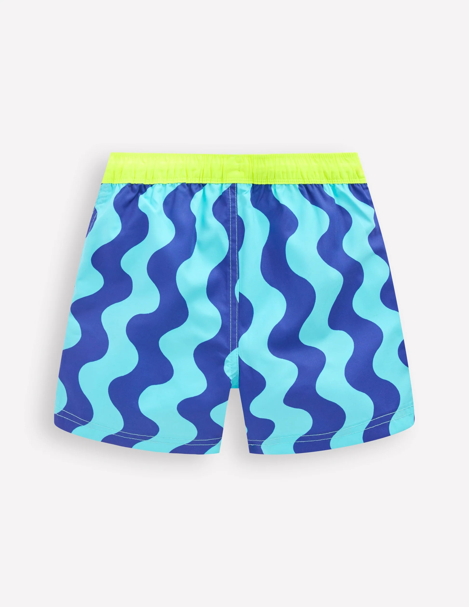 Swim Shorts-Blue Waves | Boden (US)