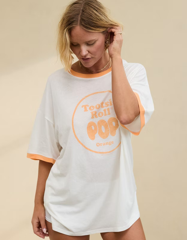 Aerie Halloween Tootsie Roll Sleep Happens Night Tee | Aerie