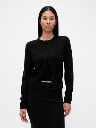CashSoft Crop Cardigan | Gap (US)