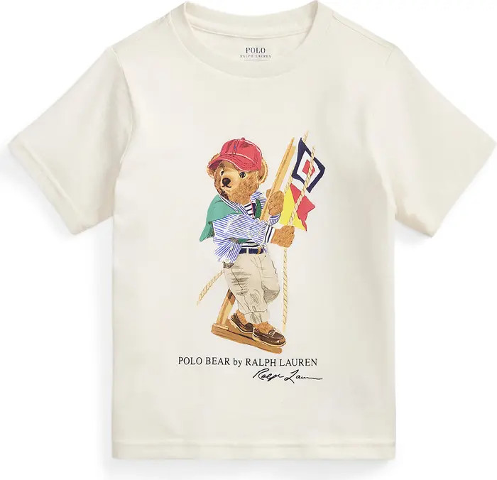 Kids' Polo Bear Cotton Graphic T-Shirt | Nordstrom