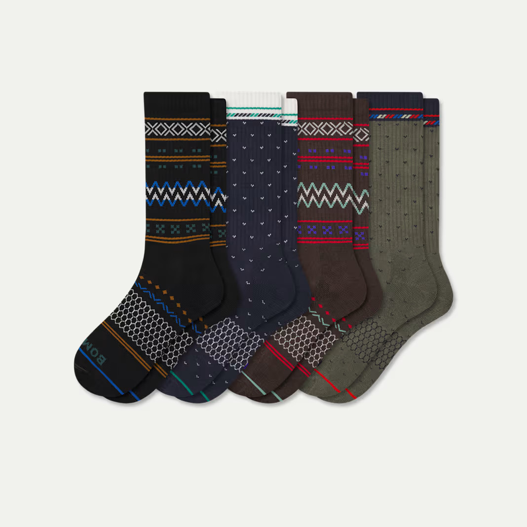 Men's Holiday Calf Sock 4-Pack | Bombas