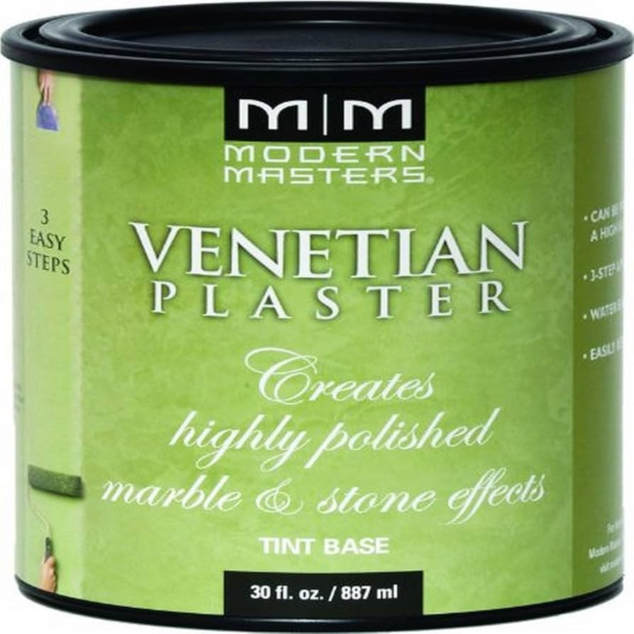 qt Modern Masters VP100 Tint Base Venetian Plaster Water-Based Acrylic Venetian Plaster | Amazon (US)