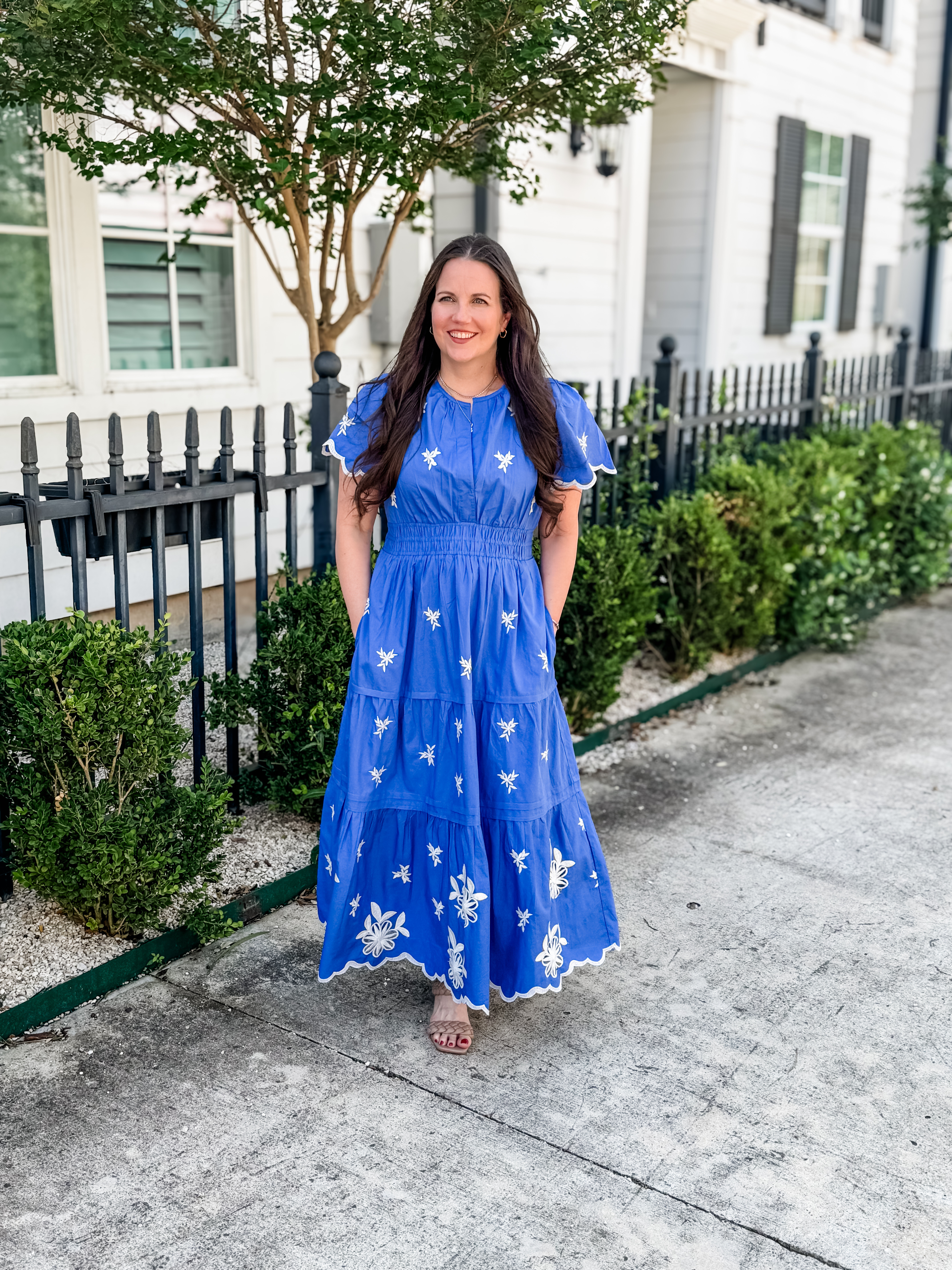 Work dress / office outfit / blue maxi dress / petite maxi dress / work outfit / workwear / wedding guest dress / summer dress / summer fashion 


#LTKWorkwear #LTKSeasonal #LTKOver40