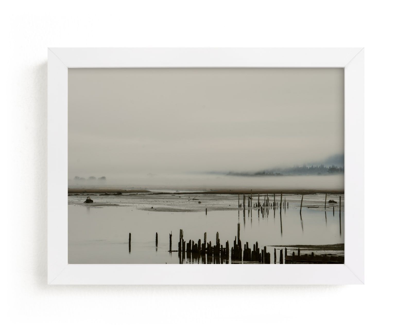 "Fog at the Beach in the PNW" - Open Edition Fine Art Print by Katie Buckman. | Minted