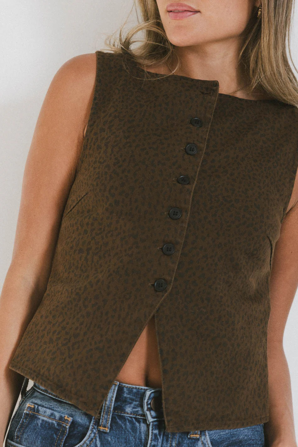 Louella Leopard Vest | Böhme US