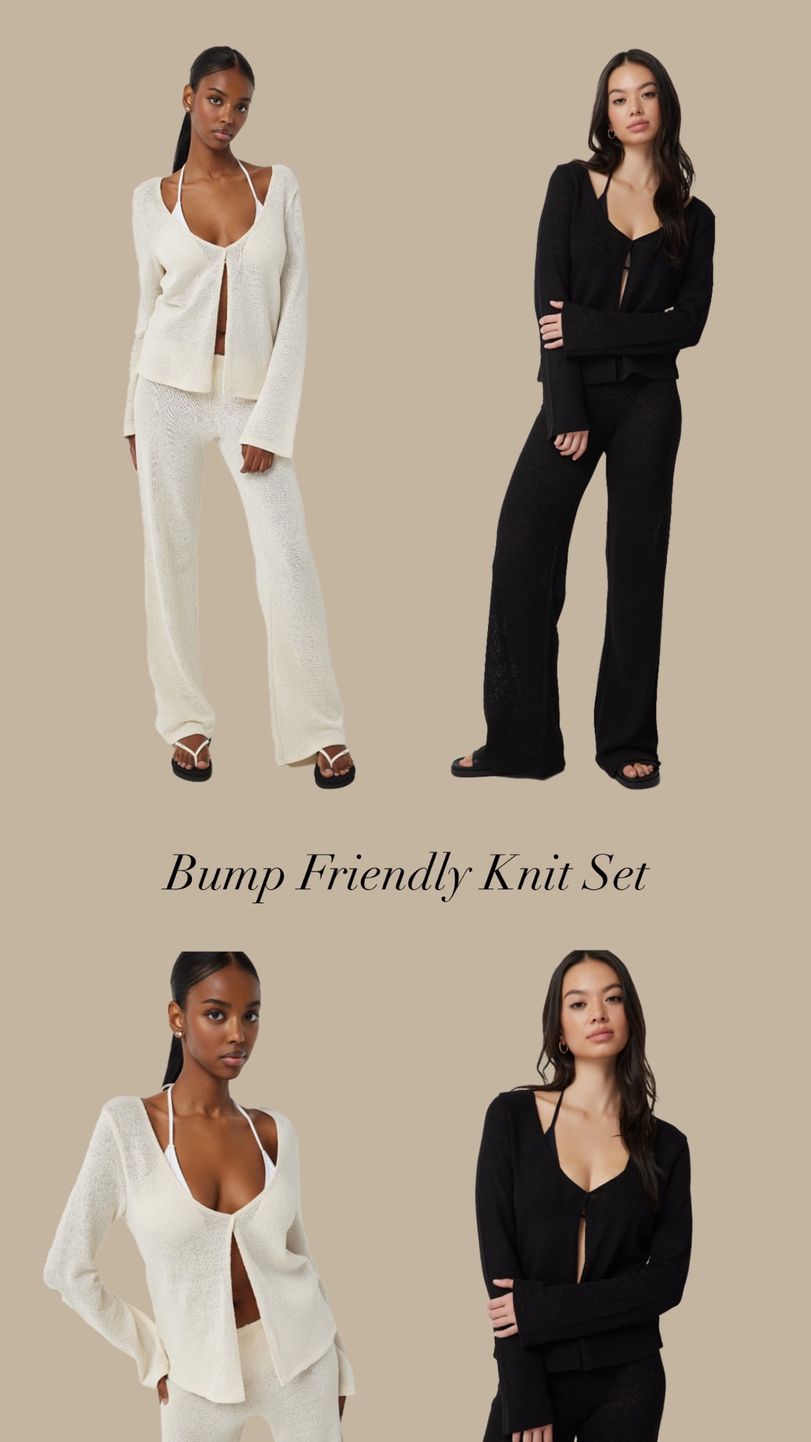 Obsessed with this beautiful knit set! It’s bump friendly and I had a client wear it to a maternity photoshoot this weekend! She looked stunning. She wore it in studio but it’s giving beach vibes too. Did I mentioned it’s super affordable? 

#LTKcanada #LTKmaternity #LTKbaby