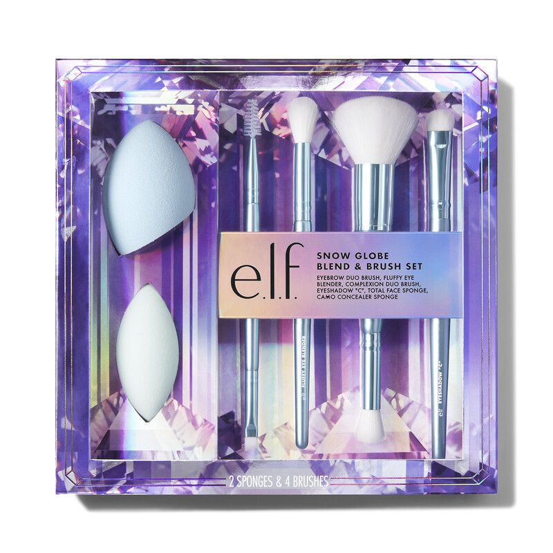 Snow Globe Blend & Brush Gift Set | e.l.f. cosmetics (US)