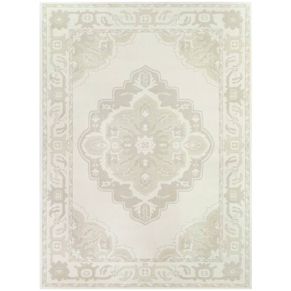 Gartner Oriental Medallion Area Rug - 7'10" x 10' - TaupeBrand Namebrand BaltaImage Gallery1 / 5... | Bed Bath & Beyond
