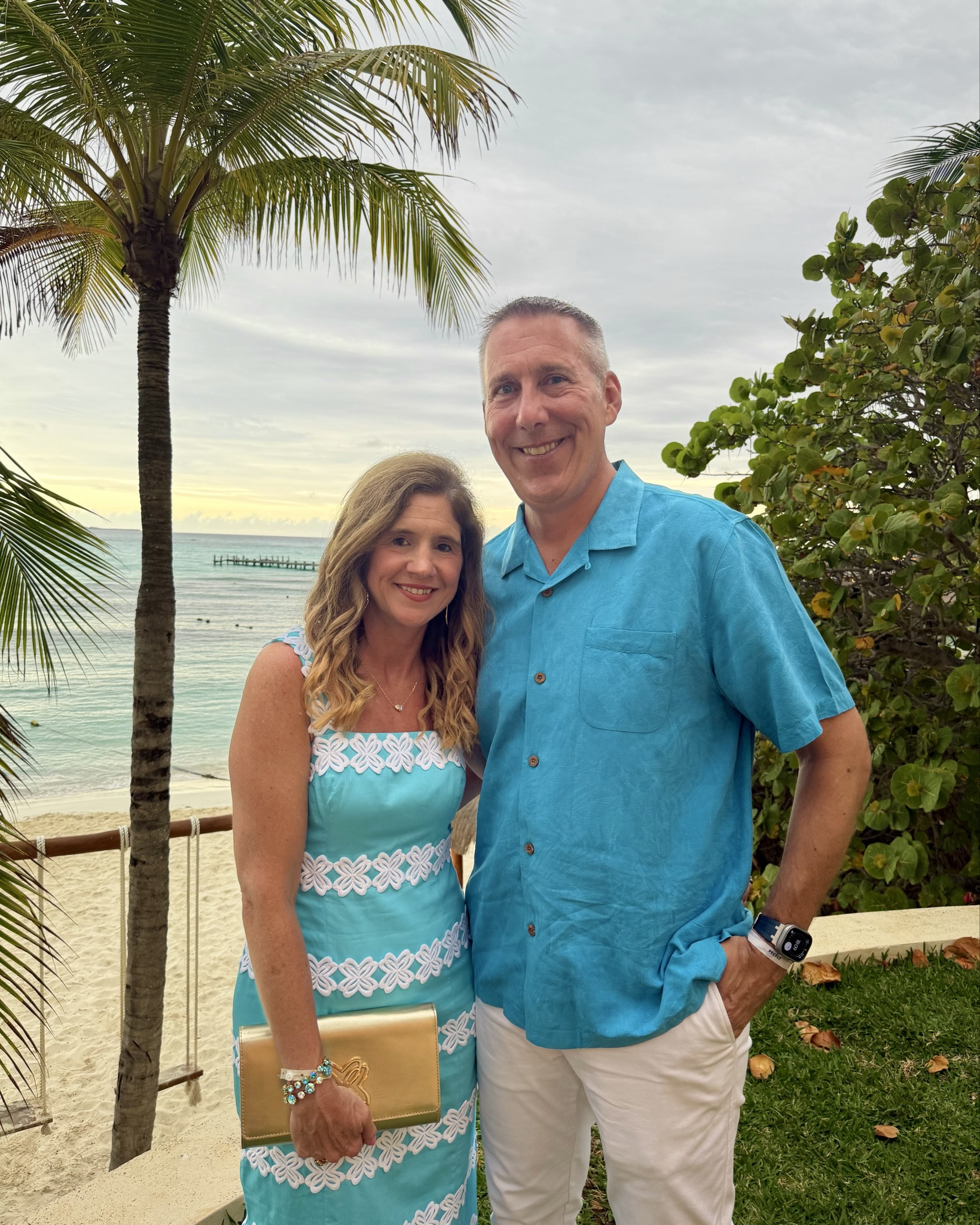 Resort Dress

Resort dinner dress I’ll wear all summer 🌴

Absolutely love this dress! I wore it on our resort vacation and know I’ll be wearing it over and over this summer.

It’s perfect for:
• vacations
• cruises
• graduations
• Easter
• Mother’s Day
• summer weddings

The blue is stunning and it’s also available in pink. Yellow just arrived! 

Hubby is wearing a matching shirt from Tommy Bahama, which makes it a fun couples vacation look.

Everything is linked in my LTK.

Bracelets & ring from the @sparkledshell.com. Use my code:lillylover10. 


resort dress
vacation dress
maxi dress 
tropical vacation outfit
cruise outfit
summer occasion dress
wedding guest dress
graduation outfit
mother’s day outfit
resort wear women
beach vacation dress
women over 40 style
women over 50 fashion
vacation dinner outfit
Resort Wear
Lilly Pulitzer 
Vacation outfits
Couples travel style
Occasion dresses 

#resortwear
#vacationdress
#beachvacationstyle
#summerdress
#weddingguestdress
#cruiseoutfit
#womenover40style
#womenover50style
#resortstyle
#ltkstyle

#LTKBeauty #LTKTravel #LTKWedding