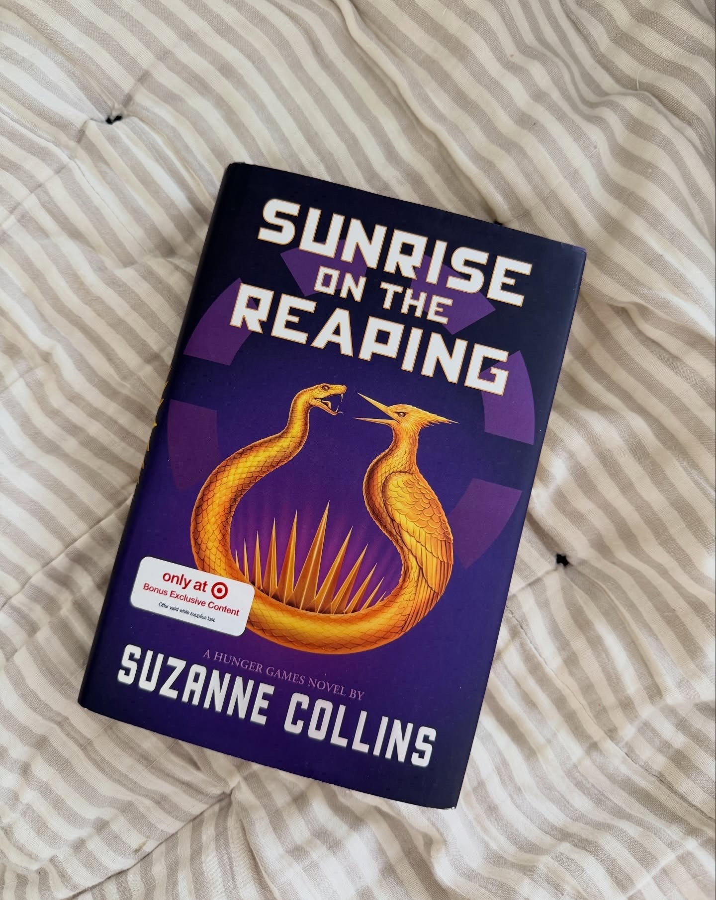SUNRISE ON THE REAPING || First book finished of 2026. I wanted make sure to get it read before the movie comes out in November! Not knowing much about Haymich, it really sewed together how he became who he is. I love how Peeta and Katniss were tied into everything. Feel free to find this book and others I’ve read linked on my LTK and my Amazon storefront! 💜 #readersofinstagram #booksofinstagram #bookrecs #bookrecommendations #bookstagram