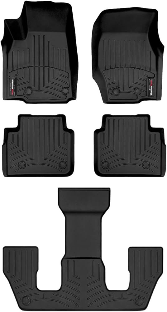 WeatherTech Custom Fit FloorLiners for Jeep Grand Cherokee L (6-Passenger) - Full Set (441696-1-2... | Amazon (US)
