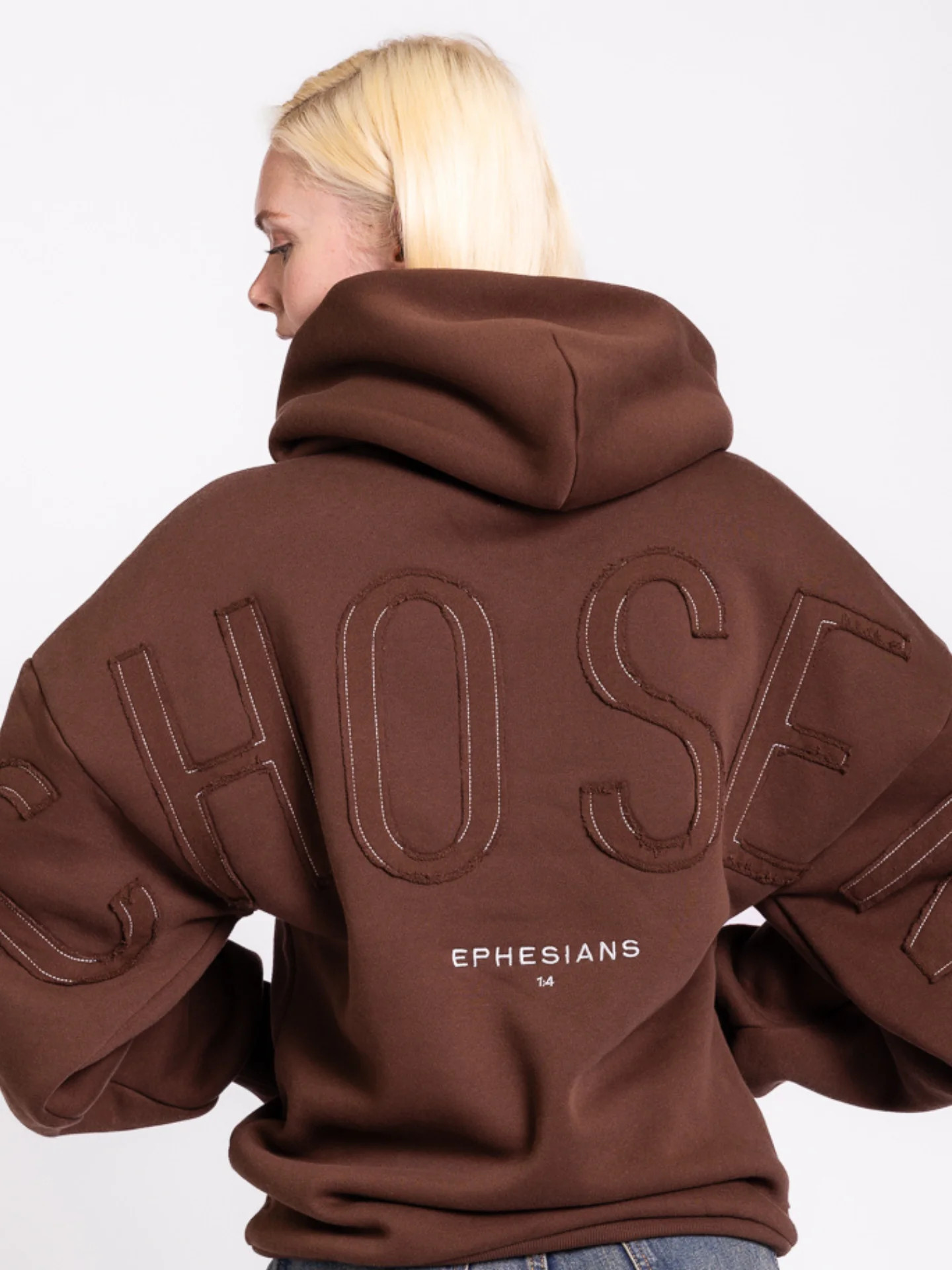 Kingdom Essential Patchwork Hoodie | Gods Love Overcomes