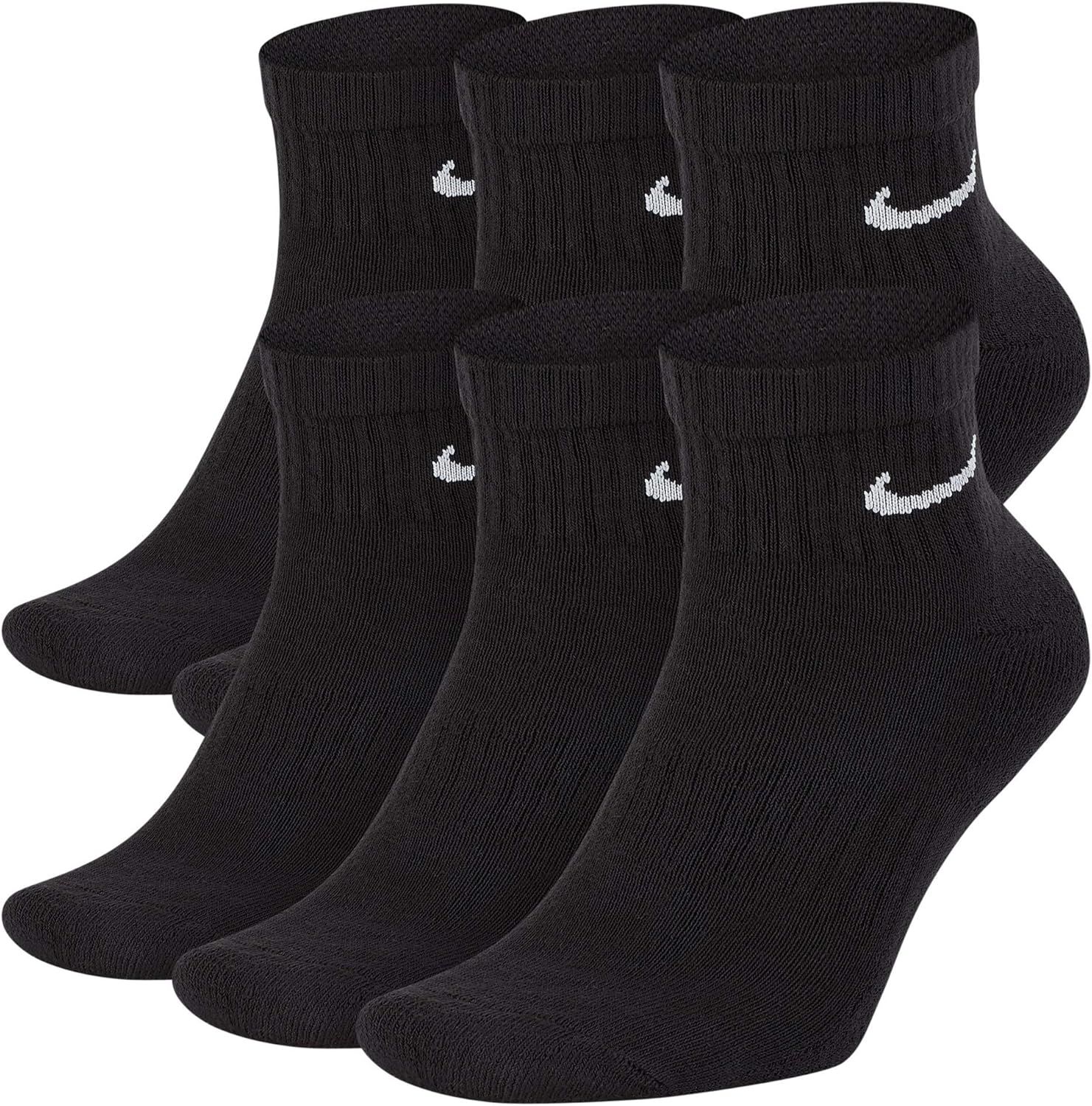 Nike Everyday Cushion Ankle Training Socks (6 Pair) | Amazon (US)