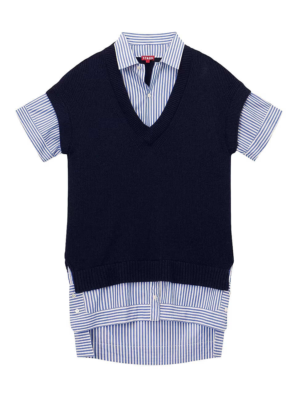 Bridget Wool Sweater Shirt Dress | Saks Fifth Avenue