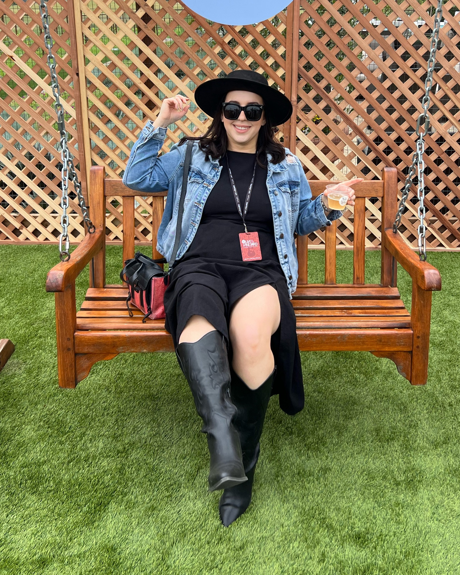 Country concert outfit / summer outfit / summer outfit / cotton dress / wine country outfit / Napa outfit / western boots / cowboy boots / travel outfit / festival outfit 

#LTKFestival #LTKShoeCrush #LTKMidsize