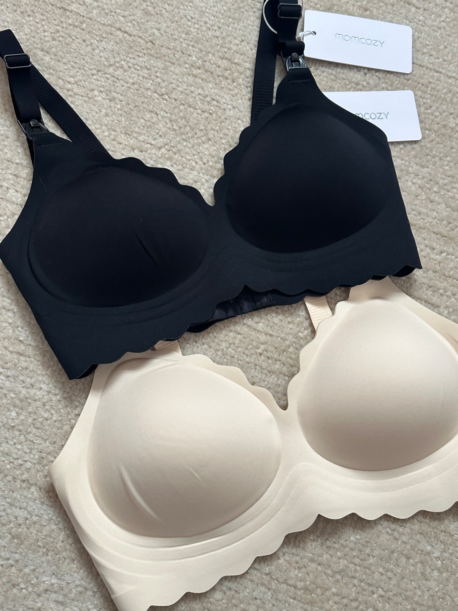 The comfiest nursing bras I own 

#LTKFindsUnder100 #LTKmomlife #LTKBaby