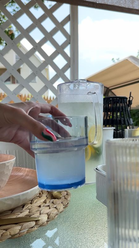 Staying hydrated during hot Jersey summer. You can find this cute pitcher and more table needs at @walmart!  #ad #WalmartPartner #WelcomeToYourWalmart #WalmartSummer  

#LTKSeasonal #LTKhome #LTKfamily