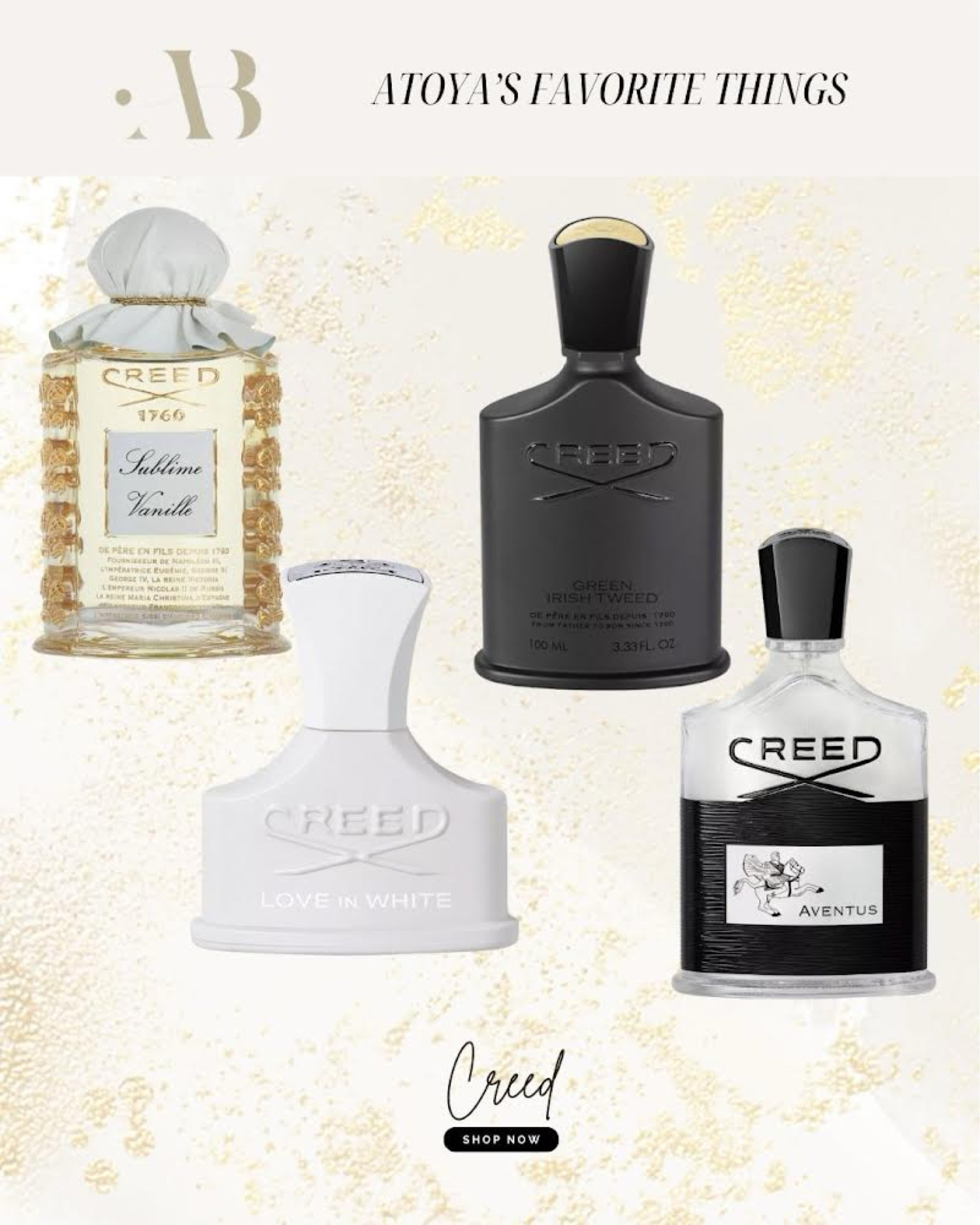 Favorites from Creed

#LTKsalealert #LTKSeasonal #LTKbeauty
