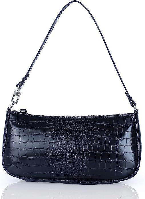 Classic Clutch Shoulder bag with Zipper Closure Evening Bag and Clutche Purses for women | Amazon (US)