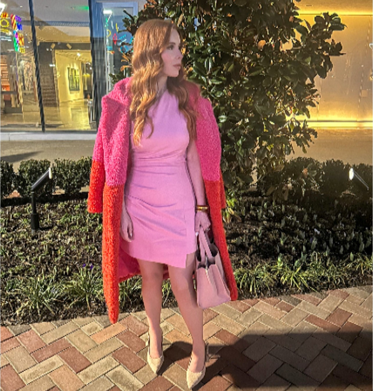 Valentines Day, date night outfit, spring outfit, pink dress, wedding guest 

#LTKOver40 #LTKSeasonal #LTKootd