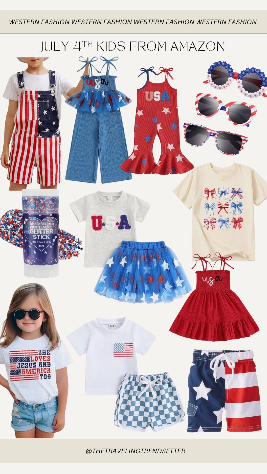 July 4th Amazon kids boys and girls red white and blue outfit and holiday stuff 

#LTKFamily #LTKKids #LTKBaby