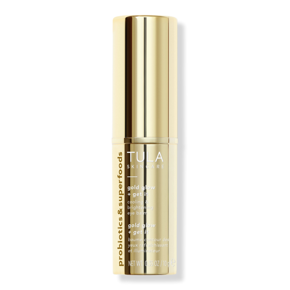 TULA Gold Glow + Get It Cooling & Brightening Eye Balm | Ulta