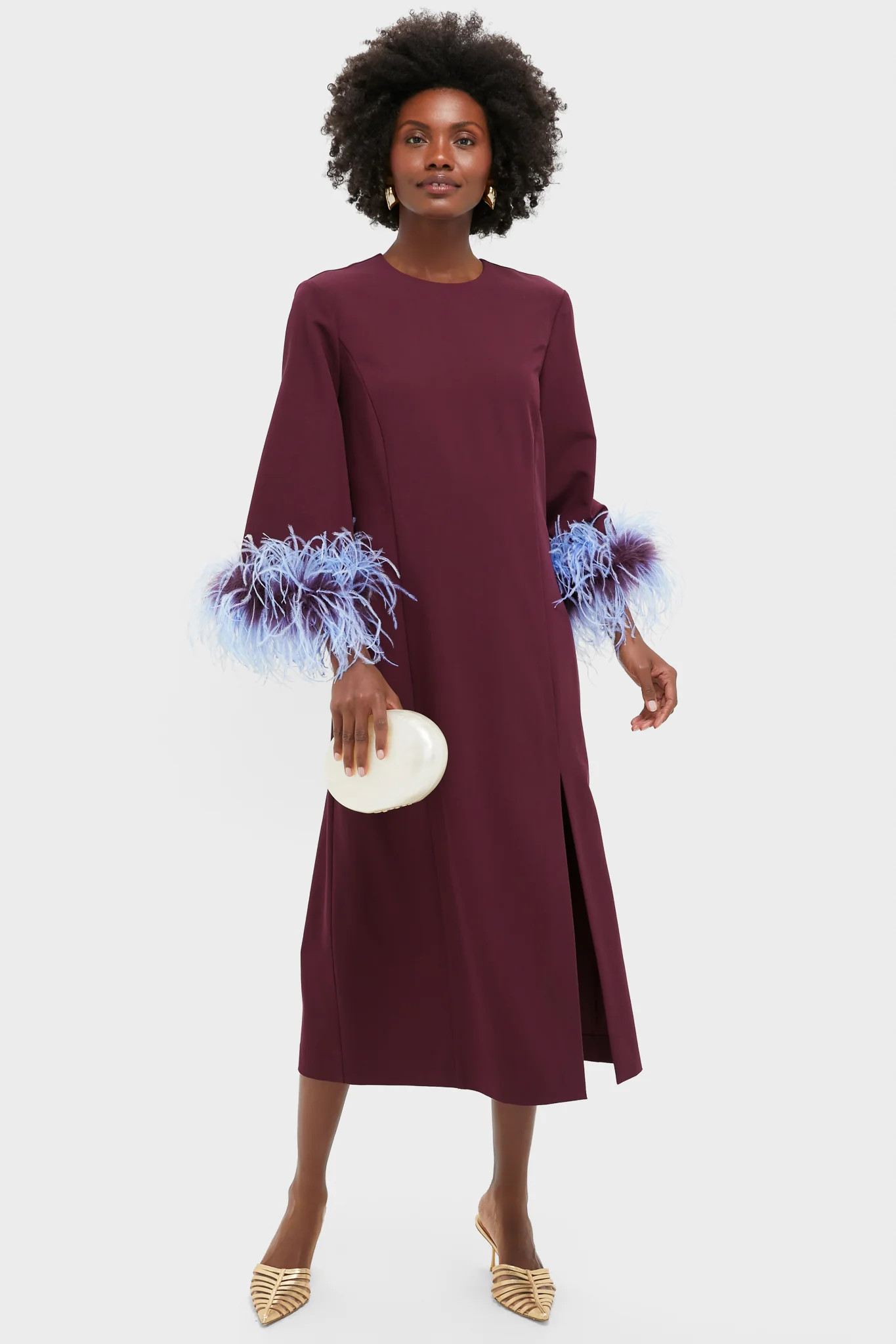 Winetasting Feather Eleanor Dress | Tuckernuck (US)