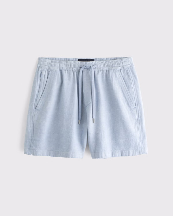 Men's Textured Pull-On Short | Men's Bottoms | Abercrombie.com | Abercrombie & Fitch (US)