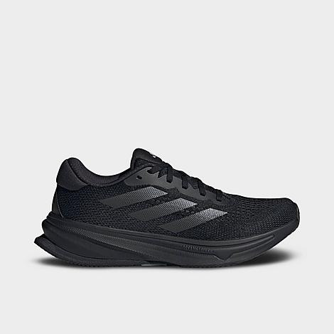 adidas Women's Supernova Rise Dreamstrike+ Running Shoes (Wide Width) in Black/Iron Metallic/Grey Size: 5.5 | Finish Line (US)