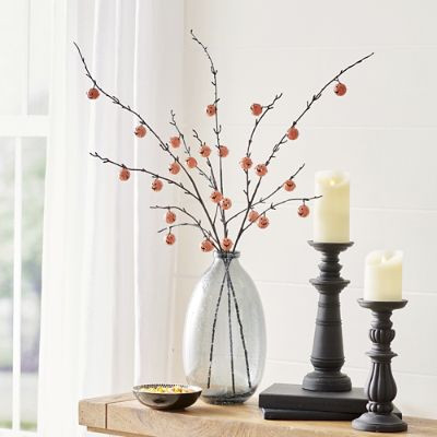 Pumpkin Bell Stems,  Set of Three | Grandin Road