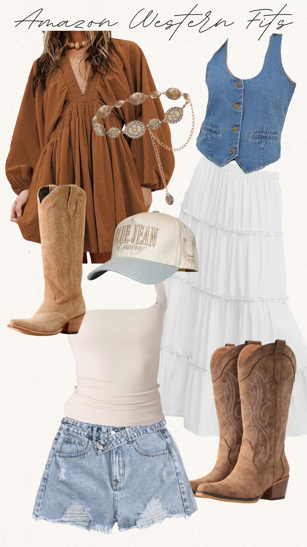 Western cute outfits 🤠 #amazon #western #cowgirl

#LTKStyleTip #LTKTravel #LTKU