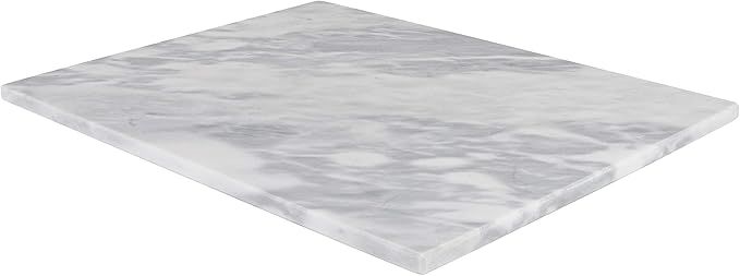 Homeries Marble and Cutting Pastry Board (12 x 16 Inches) - Marble Serving Tray for Cheese, Pastr... | Amazon (US)
