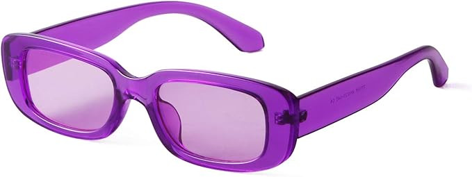 ADE WU Rectangle Sunglasses for Women Men Retro 90s Sunglasses Trendy Black Tortoise Shell Glasse... | Amazon (US)