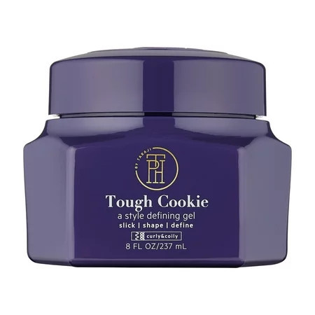 TPH by TARAJI Tough Cookie Edge Control & Shine Enhancing Jar Hair Styling Gel with Flaxseed Oil & Castor Oil, 8 fl oz | Walmart (US)
