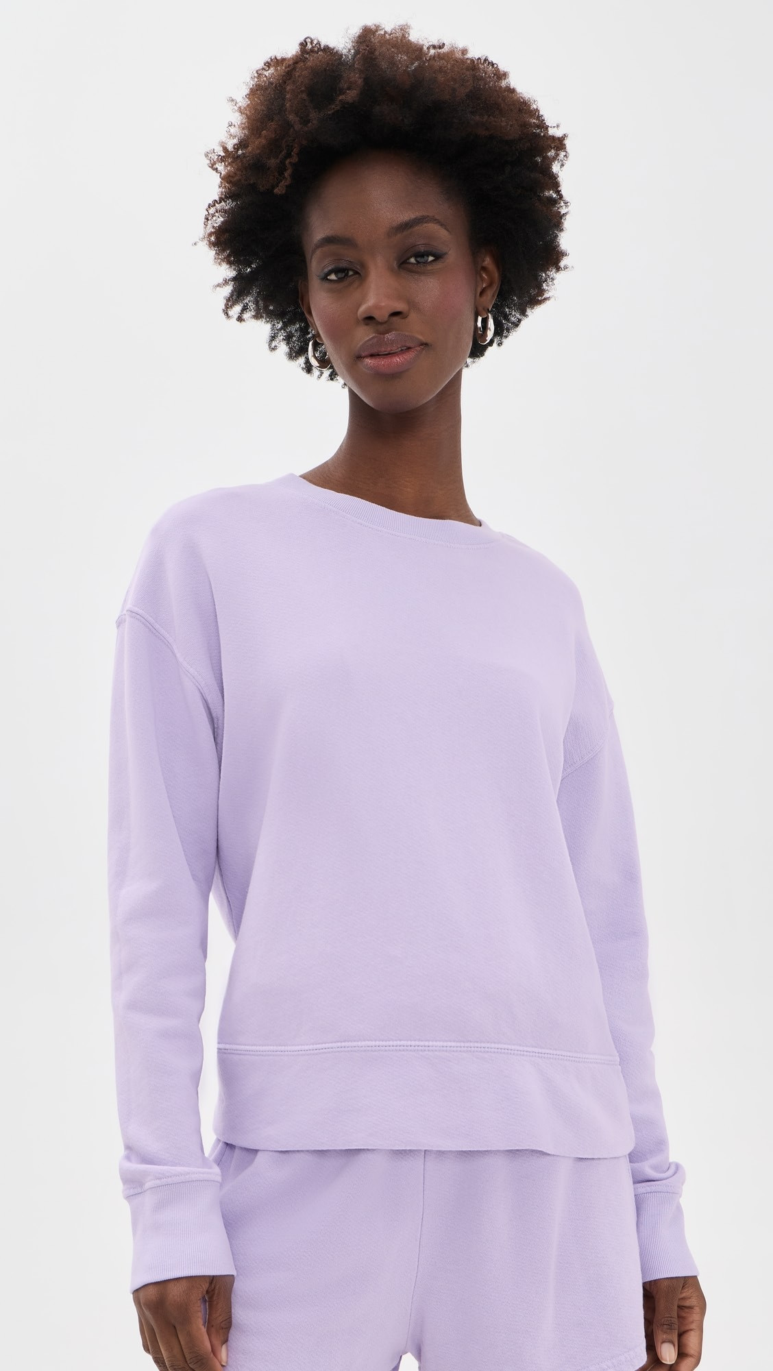 French Terry Pullover Sweatshirt | Shopbop