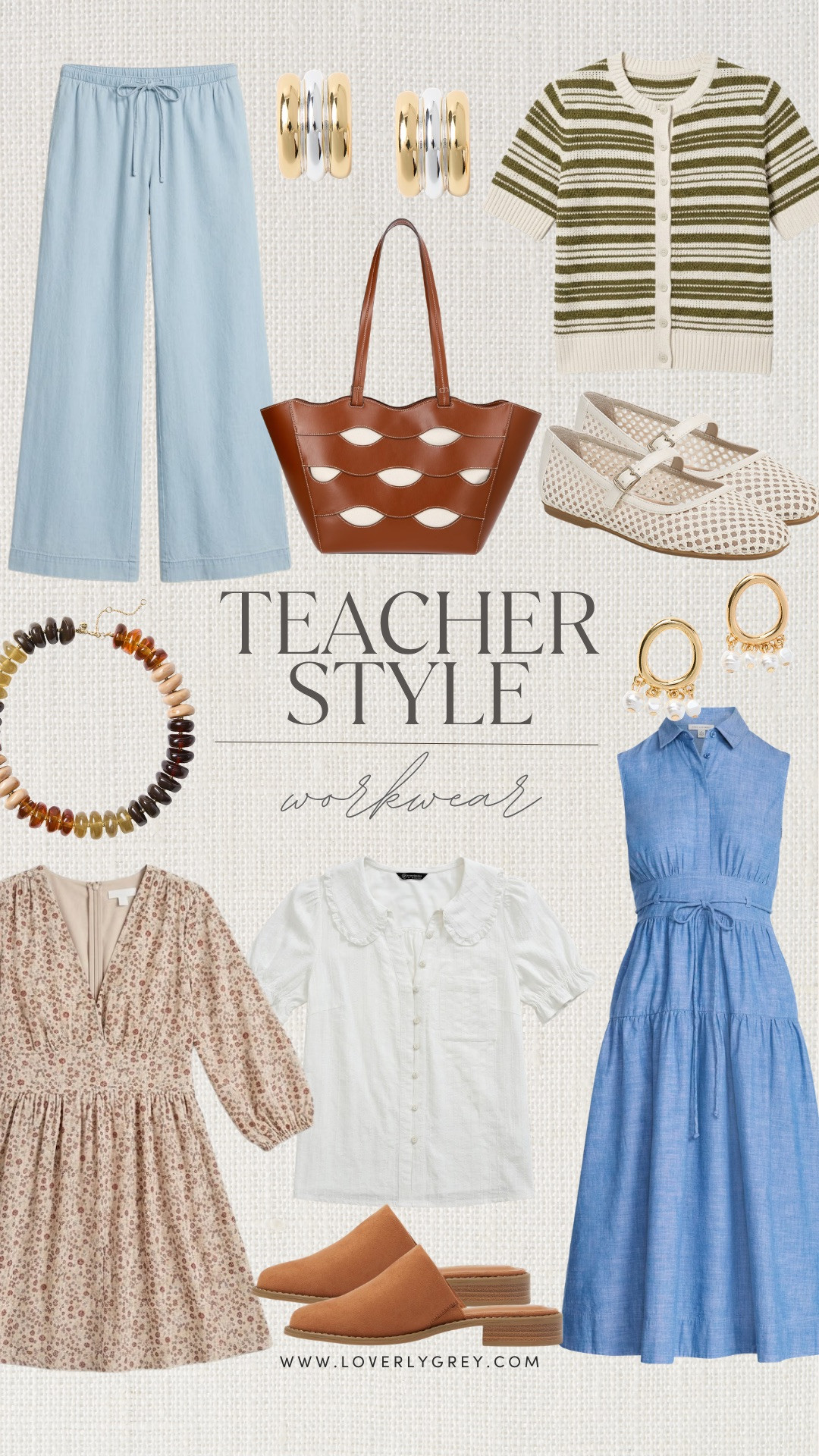 Teachers, this look guide is for you! Lots of good staples to take you into August with mixing and matching options, and layering base pieces to transition well into cooler months!

Loverly grey, teacher outfit ideas, teacher educator clothing, target fashion finds, walmart style finds, chambray midi dress, workwear women, work outfit inspo, affordable fashion for her 

 #LTKSeasonal #LTKWorkwear