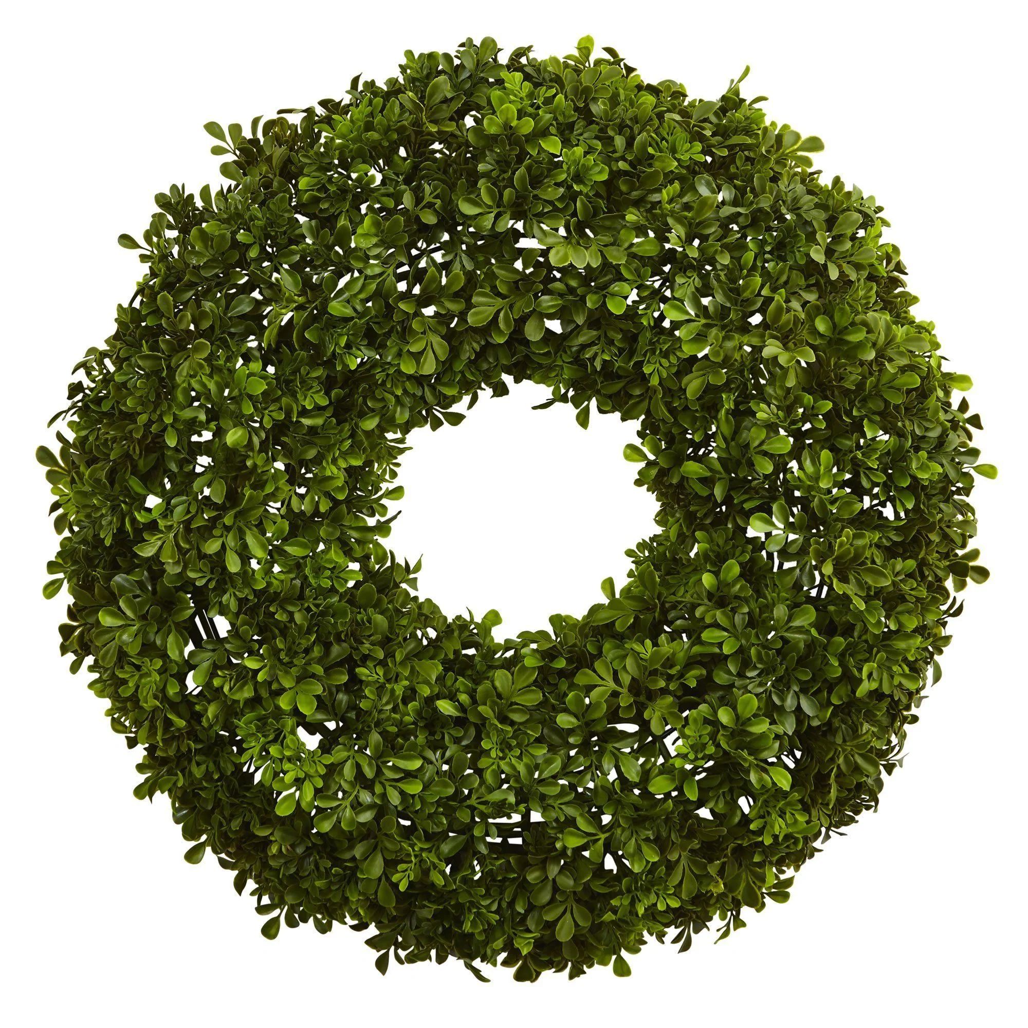 22” Boxwood Wreath | Nearly Natural | Nearly Natural