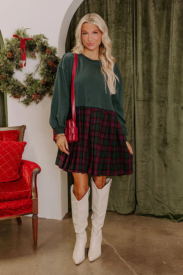 So Plaid Your Mine Mini Dress | Impressions Online Boutique