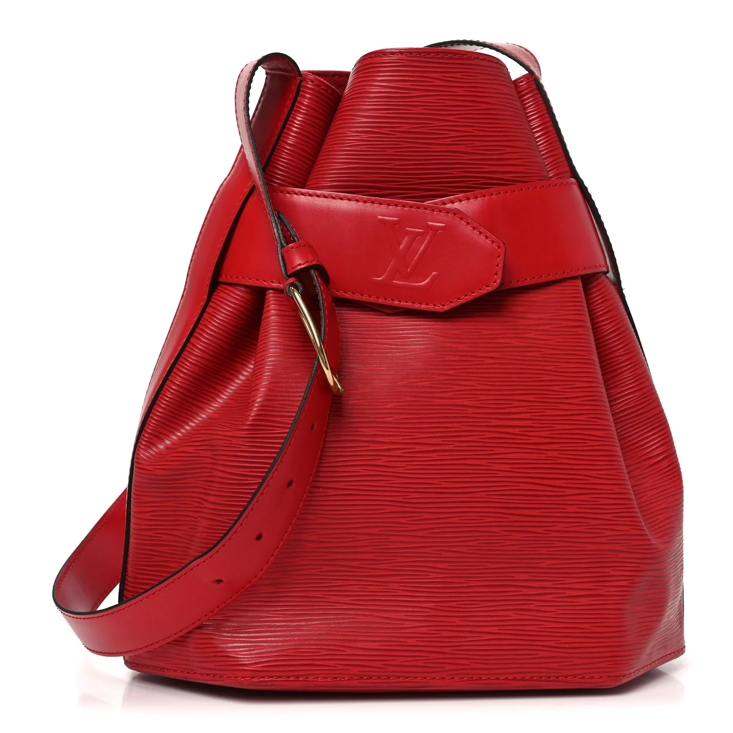 Louis Vuitton Epi Sac D'epaule Castillan Red 1849851 | FASHIONPHILE (US)