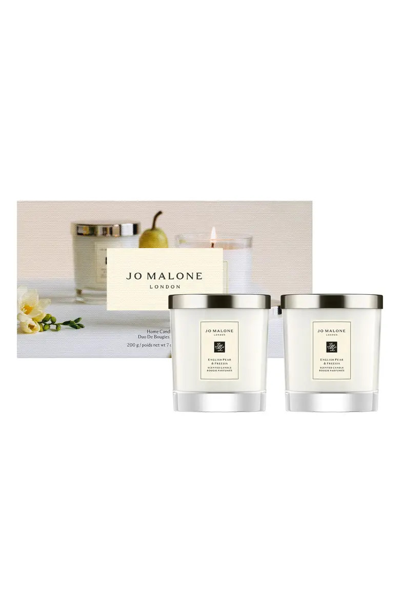 English Pear & Freesia Home Candle Duo $160 Value | Nordstrom