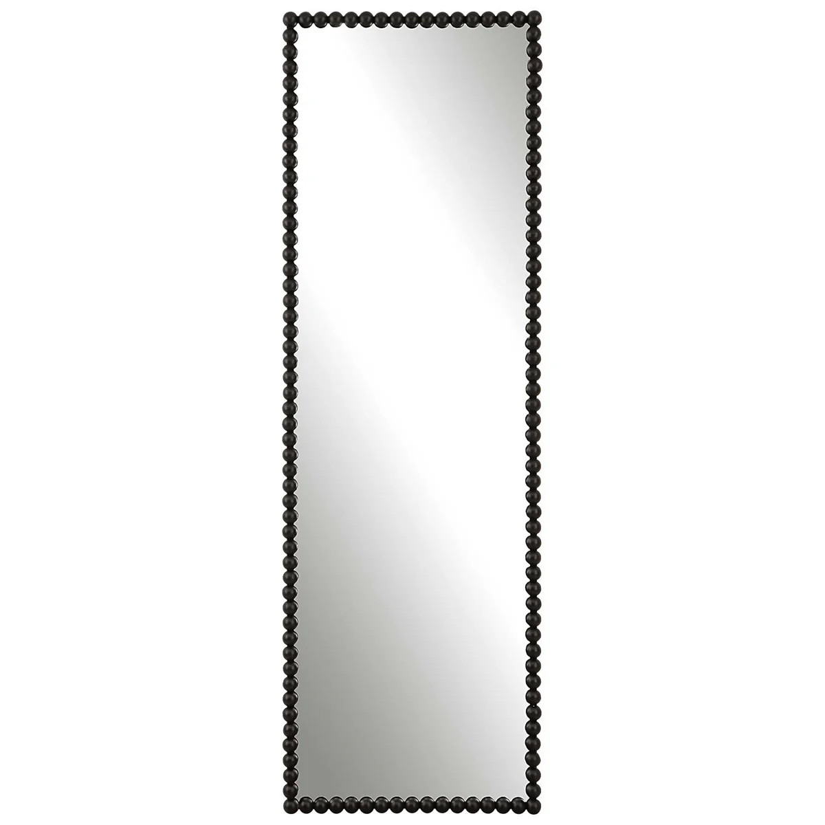 Serna Tall Mirror, Black | Greene & Co Interiors
