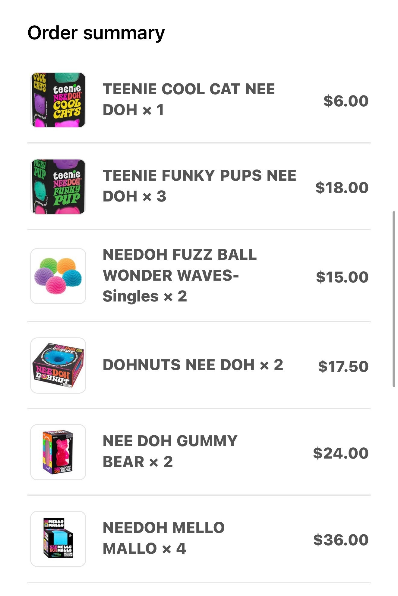 Omg i just bought all of these needohs 