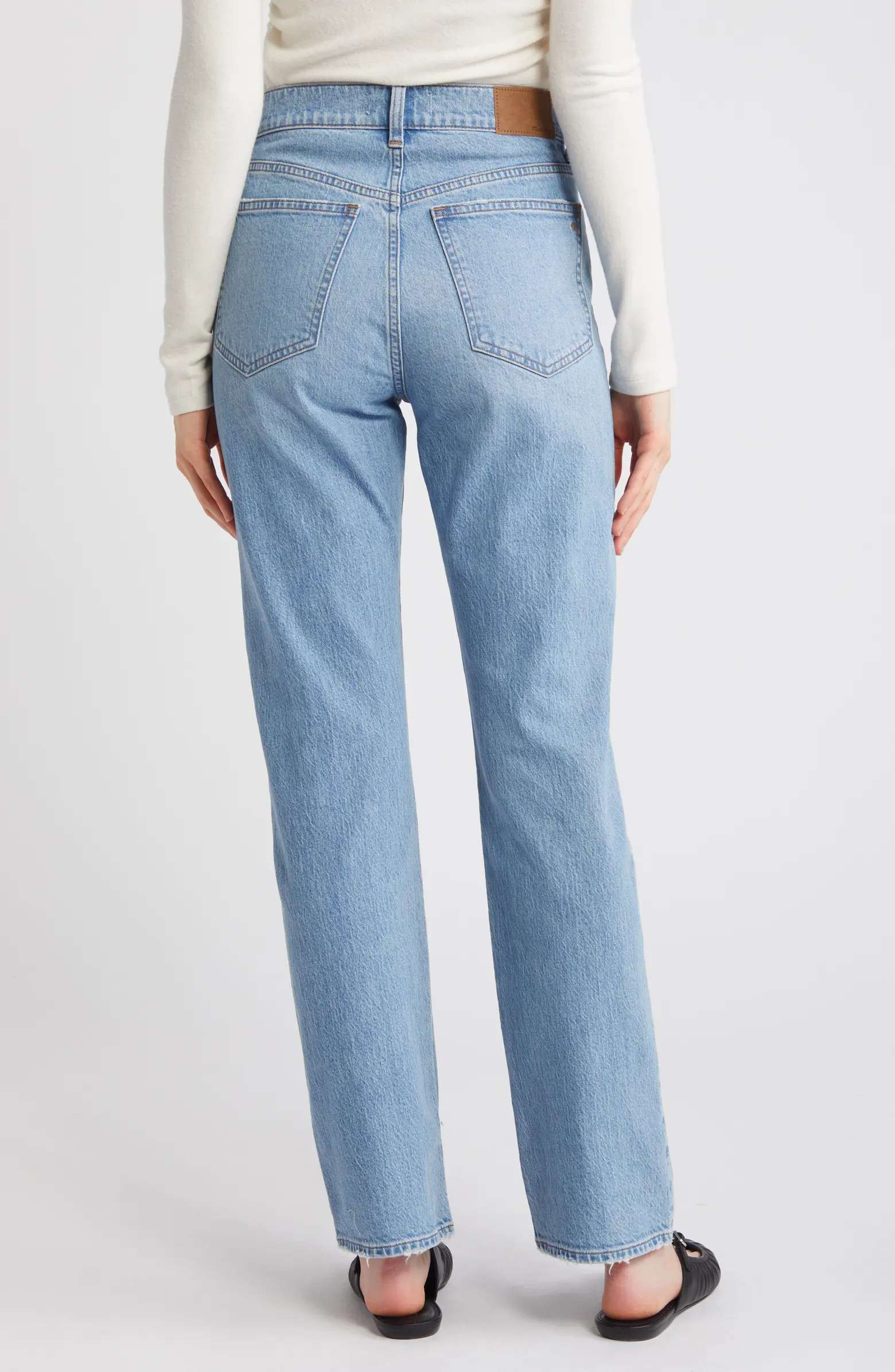 Madewell The '90s High Waist Straight Leg Jeans | Nordstrom | Nordstrom