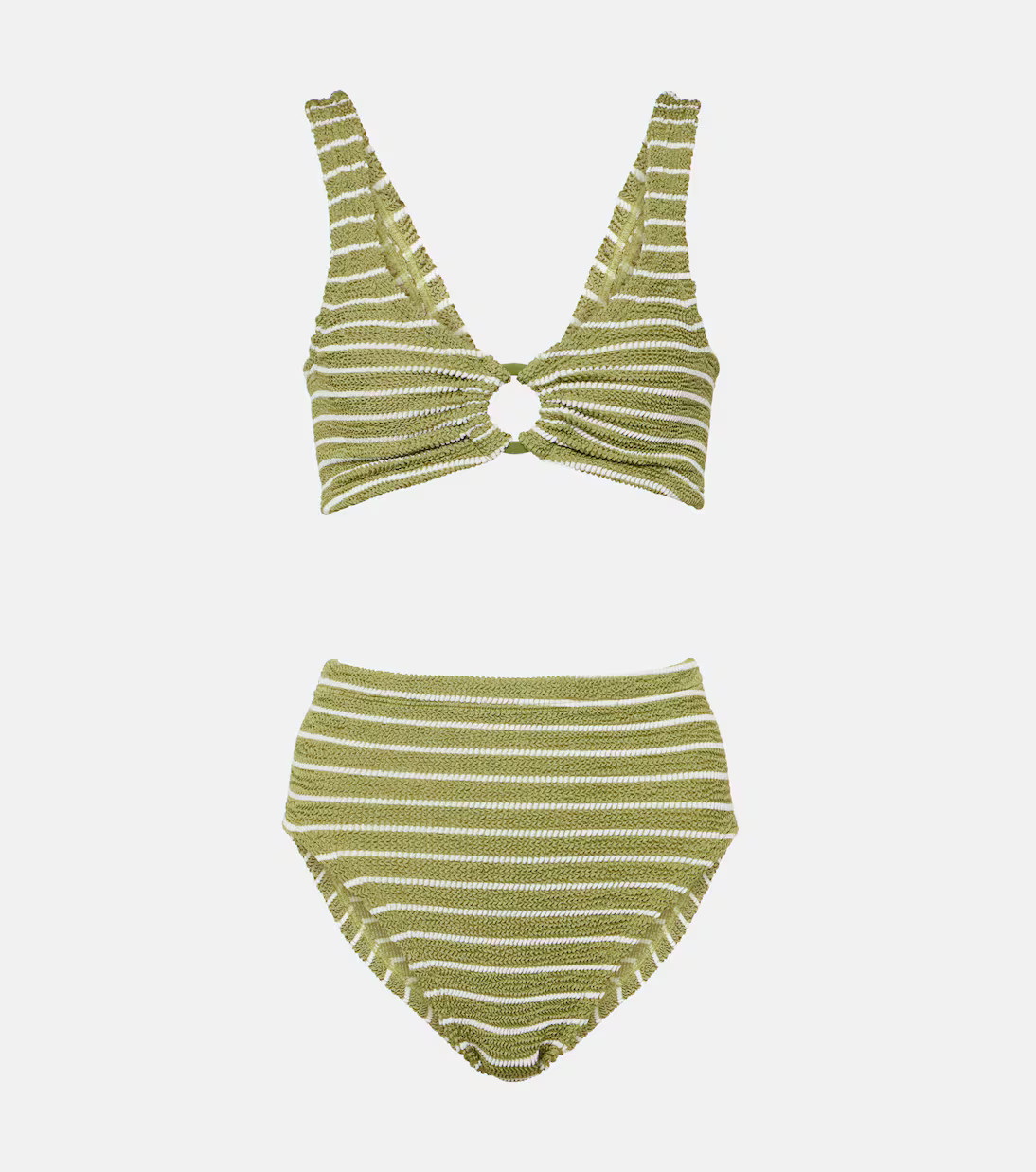 Nadine striped high-rise bikini | Mytheresa (US/CA)