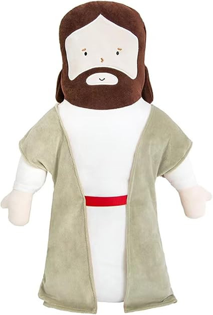 20inch Jesus Plush Toy Jesus Stuffed Dolls Cartoon Pillow Christ Religious Savior Toys Christian ... | Amazon (US)