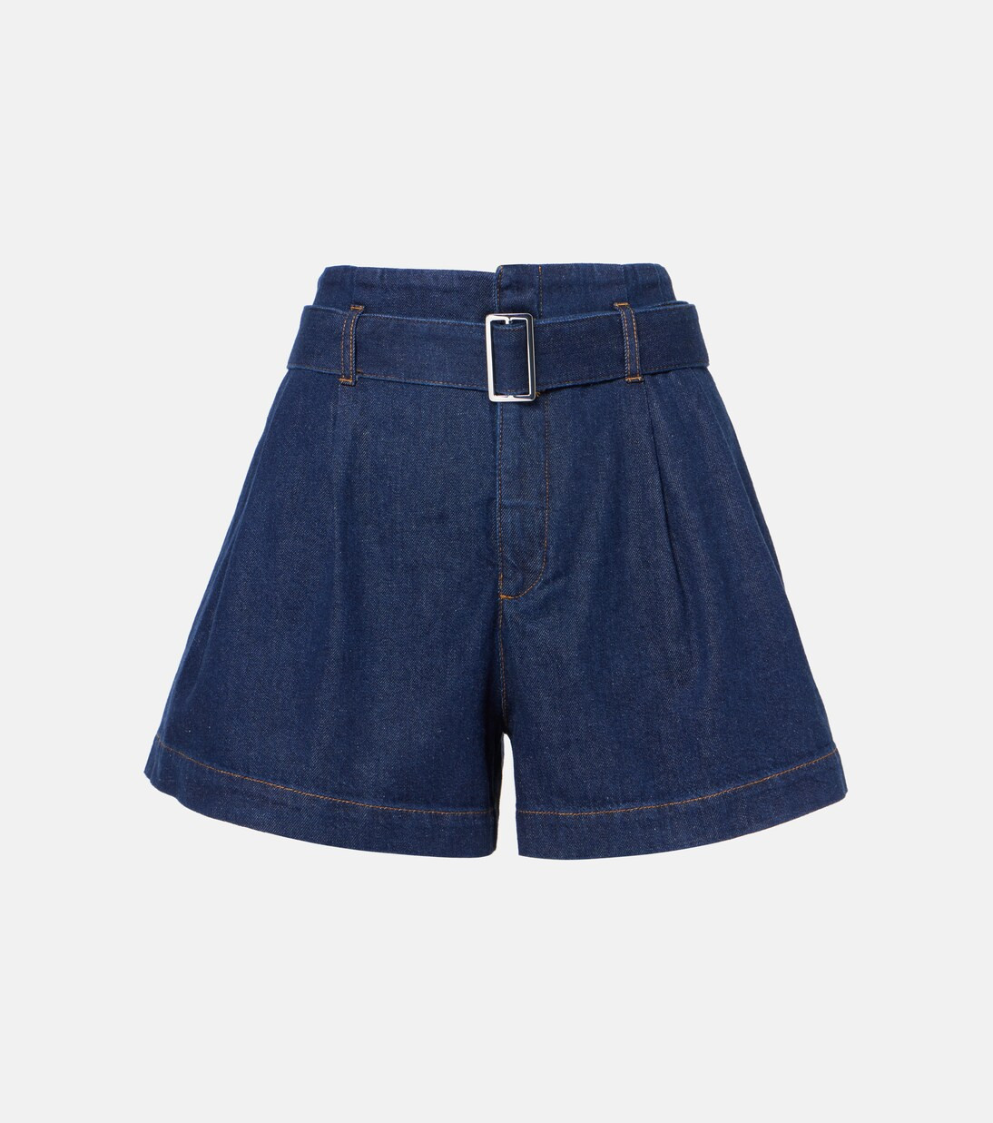 The Paper Bag belted denim shorts | Mytheresa (UK)