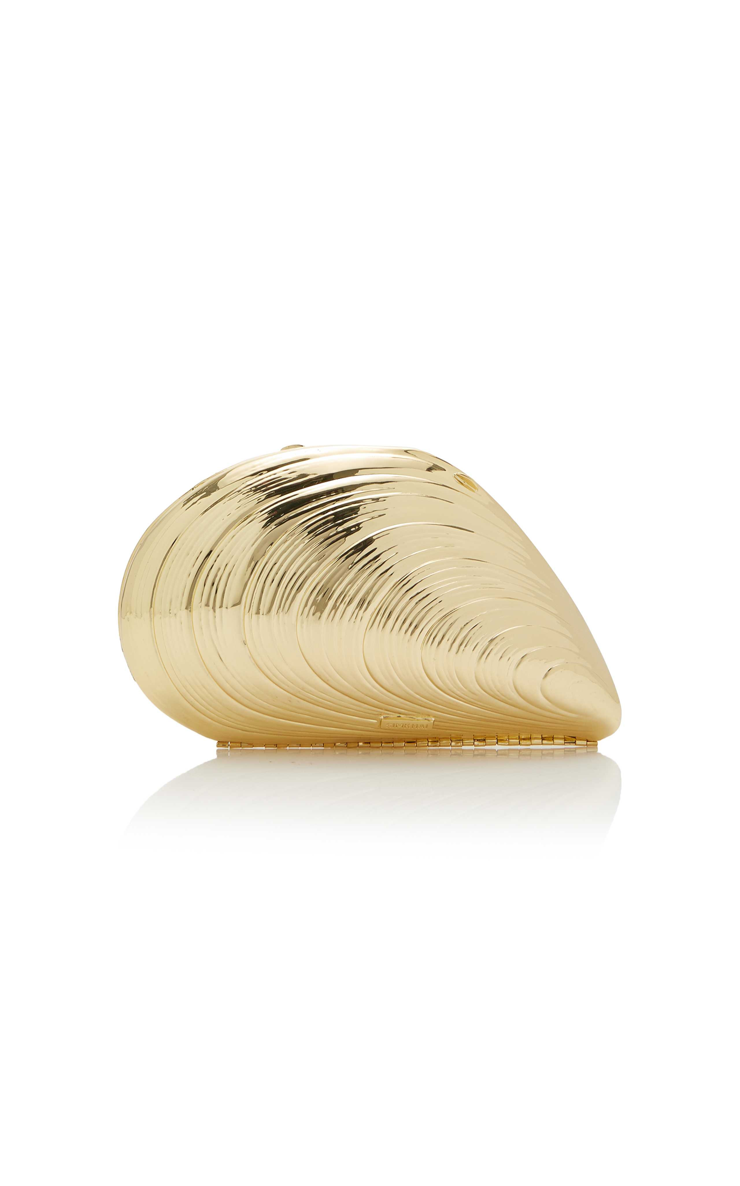 Bridget Oyster Shell Clutch | Moda Operandi (Global)