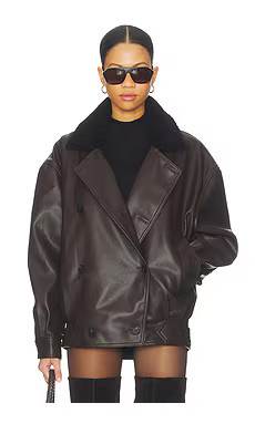 ET OCHS Murphy Jacket in Espresso from Revolve.com | Revolve Clothing (Global)
