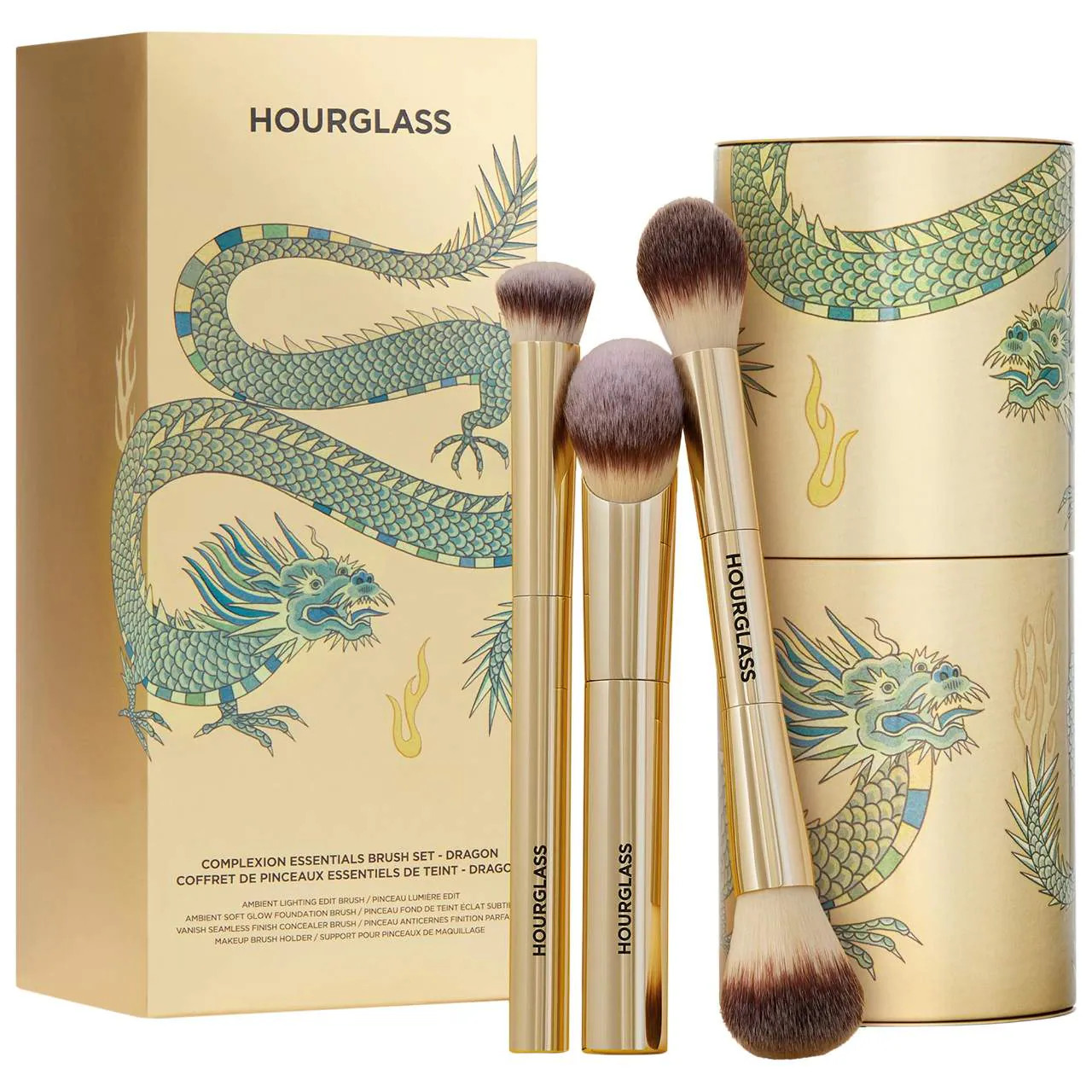 Hourglass Complexion Essentials Dragon Brush Set | Sephora (US)