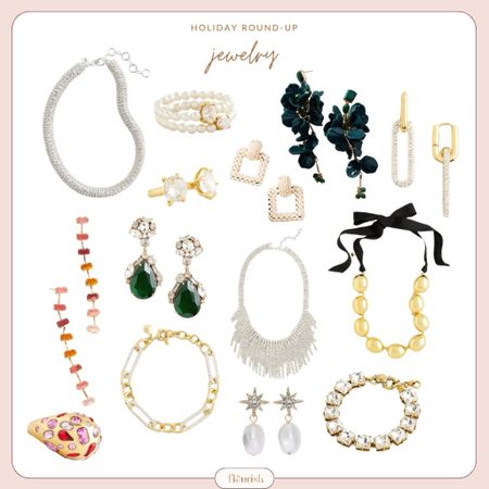 ✨ Sparkle and Shine this Holiday Season ✨ Elevate your festive look with our dazzling selection of holiday jewelry. From shimmering statement earrings to elegant necklaces, find the perfect pieces to add a touch of glamour to every holiday outfit. Shop now and let your style shine! #HolidayGlam #JewelryLove #LTKHoliday

#LTKHoliday #LTKSeasonal #LTKGiftGuide